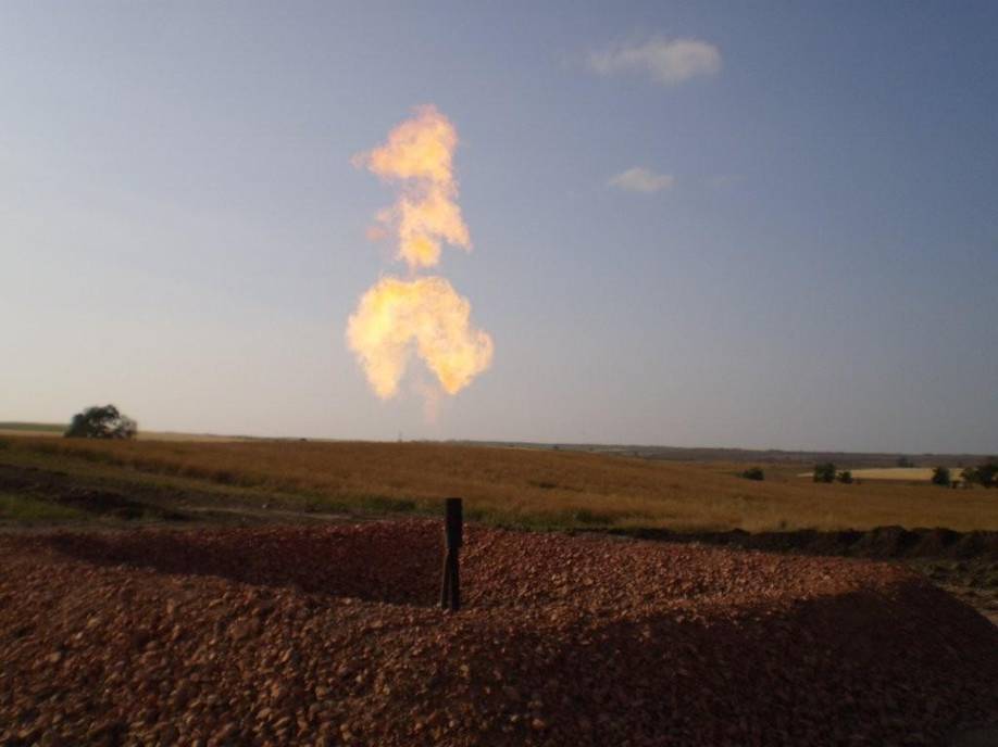 Natural Gas Flare Bohmbach 9-4-09.jpg